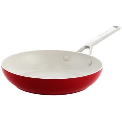 KitchenAid Advanced Forged 20 cm Keramik-Antihaft-Bratpfanne, PFAS-Frei Geschmiedetes Aluminium, Induktion, Spülmaschinenfest, Ofenfest bis 220 °C, Rot KitchenAid Advanced Forged 20 cm Keramik-Antihaft-Bratpfanne, PFAS-Frei Geschmiedetes Aluminium, Induktion, Spülmaschinenfest, Ofenfest bis 220 °C, Rot