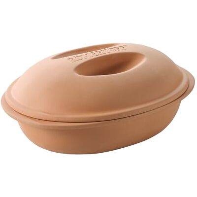 Romertopf Römertopf Veggie Dampfgar-Bräter 2,4 L Gemüsebräter Keramik Für 2–3 Personen, Aromastege im Boden, schonendes Dampfgaren im Ofen, ca. 33,5 x 24 x 14,5 cm Romertopf Römertopf Veggie Dampfgar-Bräter 2,4 L Gemüsebräter Keramik Für 2–3 Personen, Aromastege im Boden, schonendes Dampfgaren im Ofen, ca. 33,5 x 24 x 14,5 cm