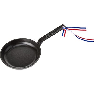 STAUB ,Pans,Bratpfanne,12cm,0.14l,Schwarz,Gusseisen,rund STAUB ,Pans,Bratpfanne,12cm,0.14l,Schwarz,Gusseisen,rund