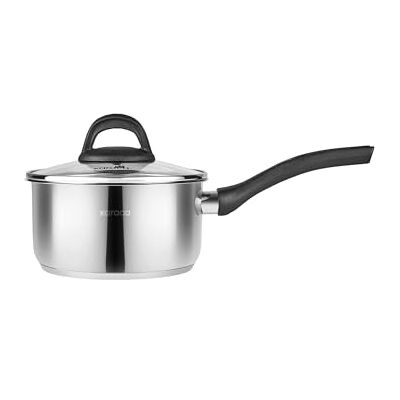 KARACA Gastro Milchtopf, 16 cm Edelstahl 304, 1,6 Liter Milchkännchen mit Deckel KARACA Gastro Milchtopf, 16 cm Edelstahl 304, 1,6 Liter Milchkännchen mit Deckel