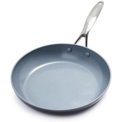 GreenPan Valencia Pro Hartanodisierte gesunde Keramik-Antihaftbeschichtung 28 cm Bratpfanne, PFAS-frei, Induktion, spülmaschinenfest, backofenfest, Grau GreenPan Valencia Pro Hartanodisierte gesunde Keramik-Antihaftbeschichtung 28 cm Bratpfanne, PFAS-frei, Induktion, spülmaschinenfest, backofenfest, Grau