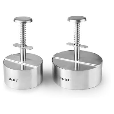 IBILI I-CHEF Hamburgerform, 11 cm Durchmesser, Edelstahl IBILI I-CHEF Hamburgerform, 11 cm Durchmesser, Edelstahl