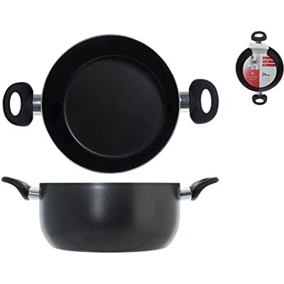 HOME 24 cm Aluminium Antihaft-Kochgeschirr - Kochgeschirr HOME 24 cm Aluminium Antihaft-Kochgeschirr - Kochgeschirr