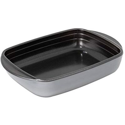 KUHN RIKON Easy Auflaufform aus Glas, beschichtet, 0,8 Liter, klein, bleibt nichts kleben, einfache und schnelle Reinigung, backofenfest bis 240 Grad KUHN RIKON Easy Auflaufform aus Glas, beschichtet, 0,8 Liter, klein, bleibt nichts kleben, einfache und schnelle Reinigung, backofenfest bis 240 Grad