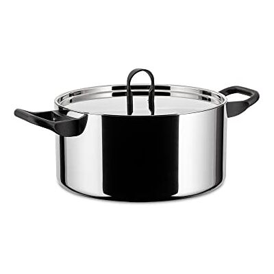 Alessi 90101/20 T LA Cintura di Orione, Fleischtopf aus Multiply, Durchmesser 20 cm Alessi 90101/20 T LA Cintura di Orione, Fleischtopf aus Multiply, Durchmesser 20 cm