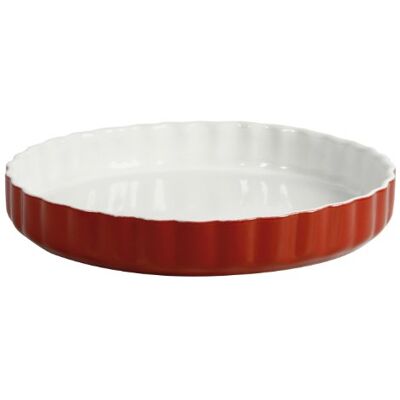 Crealys 512735 Keramik Backform - 28cm - Himbeere Crealys 512735 Keramik Backform - 28cm - Himbeere