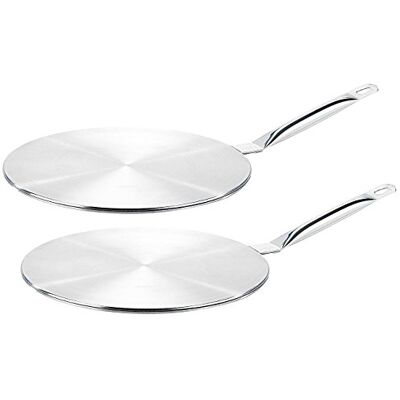 Rosenstein & Söhne Adapterplatte Induktion: Universal-Adapterplatte für Induktionskochfelder, 24 cm, 2er-Set (Induktionsplatte, Induktionherd, Pfanne) Rosenstein & Söhne Adapterplatte Induktion: Universal-Adapterplatte für Induktionskochfelder, 24 cm, 2er-Set (Induktionsplatte, Induktionherd, Pfanne)