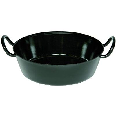 Riess , 0387-022, Schnitzelpfanne ø 28cm, Classic, SCHWARZEMAILLE, Emaille, Vol. (rec.): 3,0 Liter, Made in Österreich, LBH: 33,6x28,6x10,2cm, 1,136kg, Induktionskocher kompatibel, Gasherd geeignet Riess , 0387-022, Schnitzelpfanne ø 28cm, Classic, SCHWARZEMAILLE, Emaille, Vol. (rec.): 3,0 Liter, Made in Österreich, LBH: 33,6x28,6x10,2cm, 1,136kg, Induktionskocher kompatibel, Gasherd geeignet