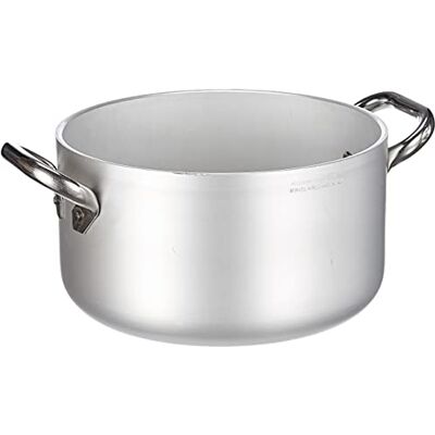 Baldassare Agnelli Pentole Agnelli ALMR1104524Hochstrahlender zylindrischer Auflauf, professionelles Aluminium 5 mm, 24 cm Baldassare Agnelli Pentole Agnelli ALMR1104524Hochstrahlender zylindrischer Auflauf, professionelles Aluminium 5 mm, 24 cm