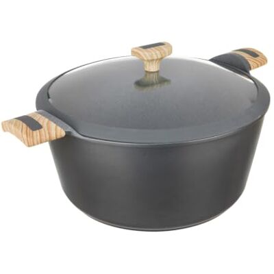 KASANOVA Antihaft-Kasserolle Evolution, Induktions-Kochtopf, hochwertige Kasserolle mit Deckel, geeignet für alle Herdarten (Kasserolle 32 cm) KASANOVA Antihaft-Kasserolle Evolution, Induktions-Kochtopf, hochwertige Kasserolle mit Deckel, geeignet für alle Herdarten (Kasserolle 32 cm)