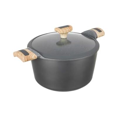 KASANOVA Antihaft-Kasserolle Evolution, Induktions-Kochtopf, hochwertige Kasserolle mit Deckel, geeignet für alle Herdarten (Kasserolle 22 cm) KASANOVA Antihaft-Kasserolle Evolution, Induktions-Kochtopf, hochwertige Kasserolle mit Deckel, geeignet für alle Herdarten (Kasserolle 22 cm)