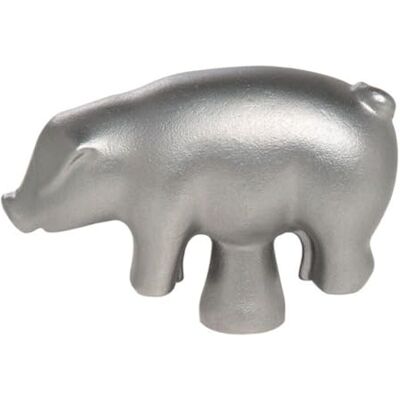 STAUB Knauf Schwein, 7 x 2 x 4 cm, Edelstahl, Für Bräter mit Durchmesser 18-41 cm, Silber STAUB Knauf Schwein, 7 x 2 x 4 cm, Edelstahl, Für Bräter mit Durchmesser 18-41 cm, Silber