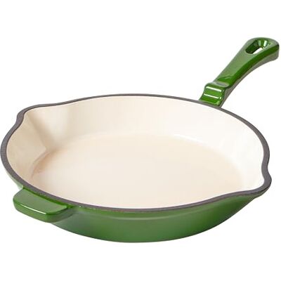 Romertopf Römertopf Gusseisen Bratpfanne 24 cm emailliert für Induktion, Tiefgrün Für alle Herdarten inklusive Induktion, backofenfest bis 250 °C, hohe Hitzespeicherung, PFAS-frei Romertopf Römertopf Gusseisen Bratpfanne 24 cm emailliert für Induktion, Tiefgrün Für alle Herdarten inklusive Induktion, backofenfest bis 250 °C, hohe Hitzespeicherung, PFAS-frei