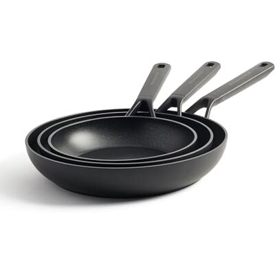 KitchenAid Pfannenset induktion I Classic Frying Pan Set I Pfannen-Set 20/24/28 cm I Hart Anodisiert, PFAS-freie Gesunde Keramische Antihaftbeschichtung, Ofen- und Spülmaschinenfest I Schwarz KitchenAid Pfannenset induktion I Classic Frying Pan Set I Pfannen-Set 20/24/28 cm I Hart Anodisiert, PFAS-freie Gesunde Keramische Antihaftbeschichtung, Ofen- und Spülmaschinenfest I Schwarz