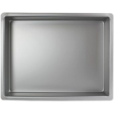 PME Längliche Aluminium-Backform 304 x 406 x 51 mm, 34 x 40 x 5 cm, Silber PME Längliche Aluminium-Backform 304 x 406 x 51 mm, 34 x 40 x 5 cm, Silber