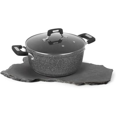 KASANOVA Neu Petra Dunkler Topf Glasdeckel, Durchsichtig (ø 24 cm) KASANOVA Neu Petra Dunkler Topf Glasdeckel, Durchsichtig (ø 24 cm)
