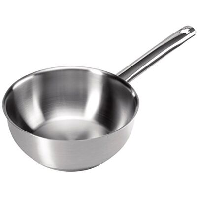 KUHN RIKON 37299 Montreux Sauteuse ohne Deckel, induktionsgeeignet, spülmaschinengeeignet, Edelstahl, Silber, 1,5 Liter, 18 cm KUHN RIKON 37299 Montreux Sauteuse ohne Deckel, induktionsgeeignet, spülmaschinengeeignet, Edelstahl, Silber, 1,5 Liter, 18 cm