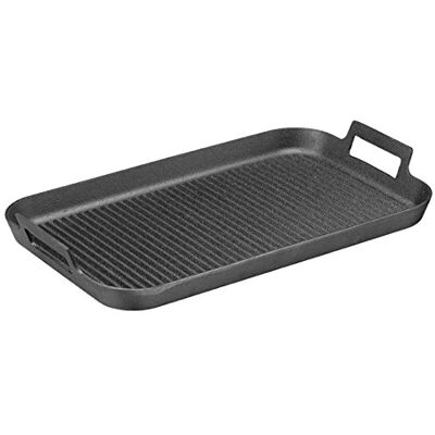 SKEPPSHULT Grillplatte Noir Gusseisen 40 x 25 cm auf Allen Herdarten einsetzbar SKEPPSHULT Grillplatte Noir Gusseisen 40 x 25 cm auf Allen Herdarten einsetzbar