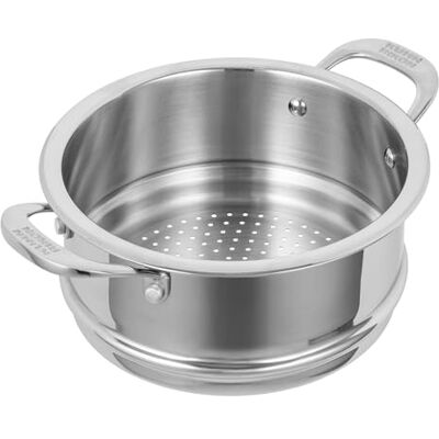 KUHN RIKON Allround Dampfeinsatz 18 cm Edelstahl Sieb-Einsatz für Töpfe KUHN RIKON Allround Dampfeinsatz 18 cm Edelstahl Sieb-Einsatz für Töpfe