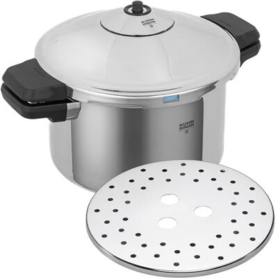KUHN RIKON Duromatic Inox Schnellkochtopf 5L, 22cm Edelstahl Dampfkochtopf KUHN RIKON Duromatic Inox Schnellkochtopf 5L, 22cm Edelstahl Dampfkochtopf
