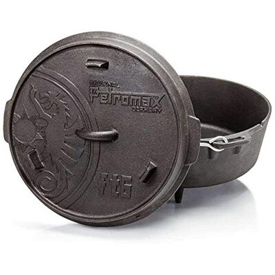 Petromax ft6 Feuertopf mit Füße Dutch Oven Set inkl. Deckelheber Schmortopf Petromax ft6 Feuertopf mit Füße Dutch Oven Set inkl. Deckelheber Schmortopf