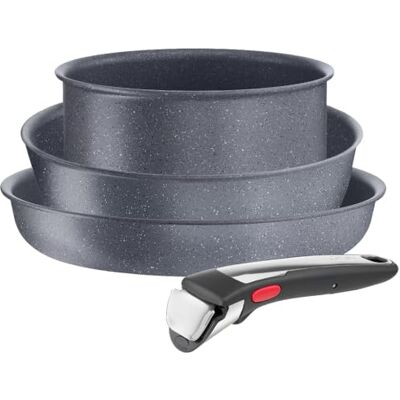 Tefal L7669402 Antihaft Universal Kochgeschirr-Set Tefal L7669402 Antihaft Universal Kochgeschirr-Set