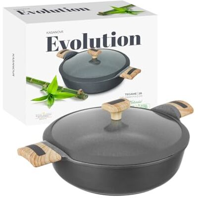 Kasanova Evolution 28cm Bratpfanne mit Deckel Kasanova Evolution 28cm Bratpfanne mit Deckel