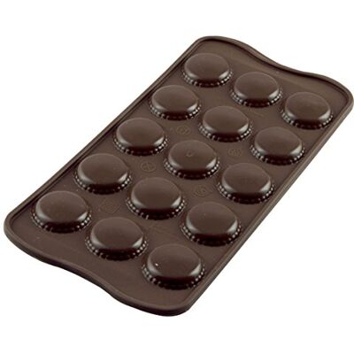 Silikomart 22.121.77.0065 Choco Macaron Silikonform - Dessertwerkzeug Silikomart 22.121.77.0065 Choco Macaron Silikonform - Dessertwerkzeug