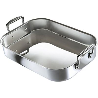 Le Creuset Backblech - 35cm Stahl 3-Schicht Rechteckig Le Creuset Backblech - 35cm Stahl 3-Schicht Rechteckig