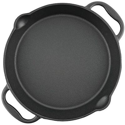 BBQ-Toro - Gusseisen Grillpfanne Ø25 cm - Ø25 cm - eingebrannt - grillpfanne BBQ-Toro - Gusseisen Grillpfanne Ø25 cm - Ø25 cm - eingebrannt - grillpfanne