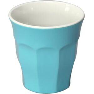 Garcia de Pou 10 Stück stapelbare Trinkbecher, Asami Ware, 295 ml, Ø 8,8 x 9 cm, Himmelblau, Melamin Garcia de Pou 10 Stück stapelbare Trinkbecher, Asami Ware, 295 ml, Ø 8,8 x 9 cm, Himmelblau, Melamin
