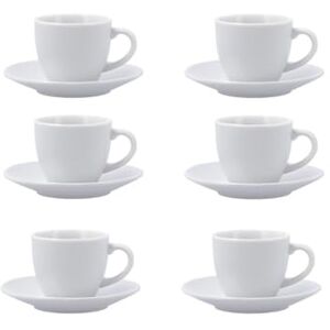 New Renova Quid Weiße 6-teilige Porzellantassen-Set New Renova Quid Weiße 6-teilige Porzellantassen-Set