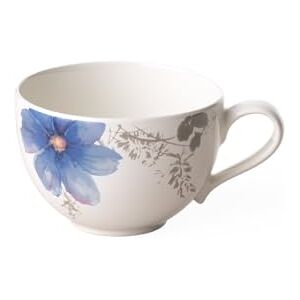 Villeroy & Boch Villeroy und Boch Mariefleur Gris Kaffeetasse, 250 ml, Höhe: 6 cm, Premium Porzellan Villeroy & Boch Villeroy und Boch Mariefleur Gris Kaffeetasse, 250 ml, Höhe: 6 cm, Premium Porzellan