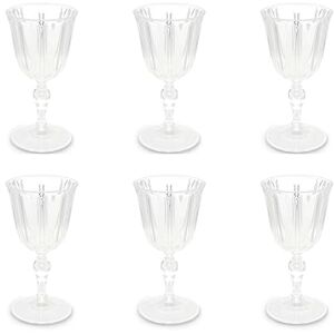 Excelsa Satz mit 6 Transparente Kunststoffgläser - Gläser Excelsa Satz mit 6 Transparente Kunststoffgläser - Gläser