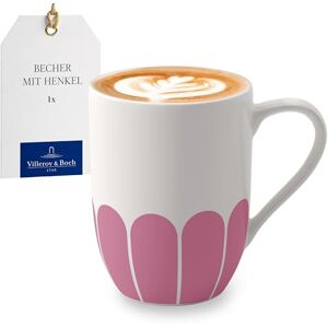 Villeroy & Boch Fleur cassis Henkelbecher pink, Spülmaschinenfest, Mikrowellensicher, Becher für Kaffee & Heißgetränke, Teetasse, Tasse mit Griff, Kaffeebecher, Kaffeetasse, Premium Porzellan Villeroy & Boch Fleur cassis Henkelbecher pink, Spülmaschinenfest, Mikrowellensicher, Becher für Kaffee & Heißgetränke, Teetasse, Tasse mit Griff, Kaffeebecher, Kaffeetasse, Premium Porzellan