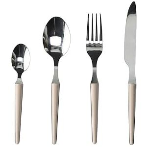 Tognana Antony Zen Crema Besteck-Set - Besteckset Tognana Antony Zen Crema Besteck-Set - Besteckset