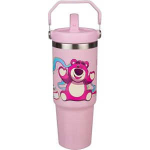 Undercover Lotso aus Toy Story Isolierbecher mit Henkel 900ml Fassungsvermögen Edelstahl Trinkbecher mit Henkel auslaufsichere Trinkflasche Undercover Lotso aus Toy Story Isolierbecher mit Henkel 900ml Fassungsvermögen Edelstahl Trinkbecher mit Henkel auslaufsichere Trinkflasche