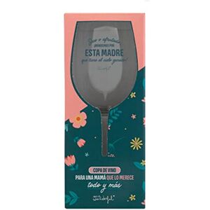 Mr Wonderful Weinglas - Prost auf Mama - Dekor Mr Wonderful Weinglas - Prost auf Mama - Dekor
