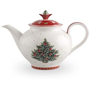 Villeroy & Boch Toy's Delight Kanne mit Deckel, Teekanne Weihnachten, Kaffeekanne, Weihnachtsdeko, Weihnachtsdekorationen, Tannenbaum, Weihnachtsgeschirr, Premium Porzellan Villeroy & Boch Toy's Delight Kanne mit Deckel, Teekanne Weihnachten, Kaffeekanne, Weihnachtsdeko, Weihnachtsdekorationen, Tannenbaum, Weihnachtsgeschirr, Premium Porzellan