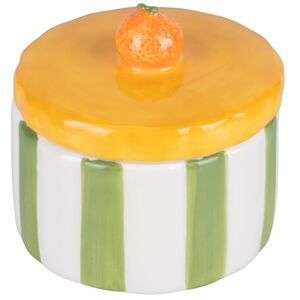 Tivoli Obst-Life-Keramiktopf mit Mandarinen-Design, 160 ml Tivoli Obst-Life-Keramiktopf mit Mandarinen-Design, 160 ml
