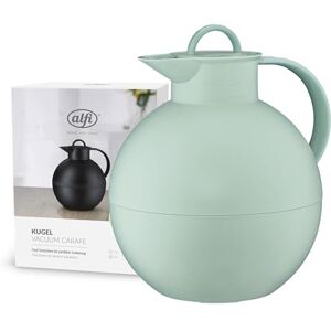 alfi KUGEL Isolierkanne mintgrün 0,94l, 12h heiß & 24h kalt, hygienischer Hartglaseinsatz, Drehverschluss, ideal als Kaffeekanne, Teekanne alfi KUGEL Isolierkanne mintgrün 0,94l, 12h heiß & 24h kalt, hygienischer Hartglaseinsatz, Drehverschluss, ideal als Kaffeekanne, Teekanne