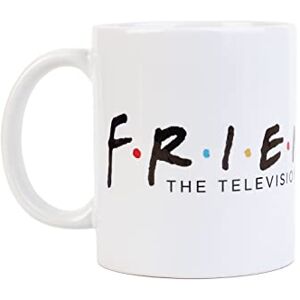 Grupo Erik Kaffeetasse, Logo Friends Tasse, Kafeetasse aus Keramik für ein besseres Geschmack, Teetasse 350 ml Grupo Erik Kaffeetasse, Logo Friends Tasse, Kafeetasse aus Keramik für ein besseres Geschmack, Teetasse 350 ml