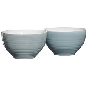 Ritzenhoff & Breker Müslischalen-Set Suomi, 2-teilig, Grau-Blau, Porzellan Ritzenhoff & Breker Müslischalen-Set Suomi, 2-teilig, Grau-Blau, Porzellan