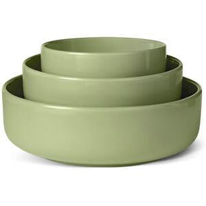 Amazon Glasierte Steinzeug-Servierschalen, 3-Teiliges Set, Spülmaschinenfest, Olivgrün Amazon Glasierte Steinzeug-Servierschalen, 3-Teiliges Set, Spülmaschinenfest, Olivgrün