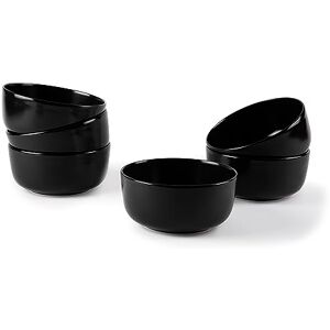 Excelsa Nordic Set mit 6 Schalen, Keramik, Schwarz, Fassungsvermögen 625 ml, Matt-Effekt Excelsa Nordic Set mit 6 Schalen, Keramik, Schwarz, Fassungsvermögen 625 ml, Matt-Effekt