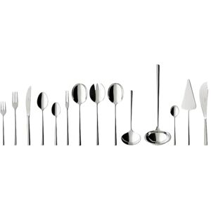 Villeroy & Boch Piemont Besteckset 70-teilig Silber, Spülmaschinenfest, Besteck Set für 12 Personen, Besteckset Platin, Besteck, Edelstahl Villeroy & Boch Piemont Besteckset 70-teilig Silber, Spülmaschinenfest, Besteck Set für 12 Personen, Besteckset Platin, Besteck, Edelstahl