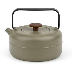 Bredemeijer kleine Guss Teekanne 0,75 Liter gusseiserne Kanne in Khaki-Grün mit Deckelknauf aus Holz & Edelstahl-Teefilter für alle Teesorten geeignet Bredemeijer kleine Guss Teekanne 0,75 Liter gusseiserne Kanne in Khaki-Grün mit Deckelknauf aus Holz & Edelstahl-Teefilter für alle Teesorten geeignet