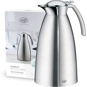 alfi GUSTO TT 1,5l, Isolierkanne aus Edelstahl, locker aufliegender Deckel, hält 12 Stunden heiß, 24 Stunden kalt, Thermoskanne langlebig, ideal als Kaffeekanne, Teekanne, spülmaschinenfest alfi GUSTO TT 1,5l, Isolierkanne aus Edelstahl, locker aufliegender Deckel, hält 12 Stunden heiß, 24 Stunden kalt, Thermoskanne langlebig, ideal als Kaffeekanne, Teekanne, spülmaschinenfest