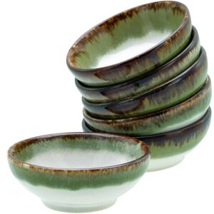 Creatable , 21813, Serie Cascade, 6-teiliges Geschirrset, Sojaschlen Set aus Steinzeug, spülmaschinen- und mikrowellengeeignet, Qualitätsproduktion Creatable , 21813, Serie Cascade, 6-teiliges Geschirrset, Sojaschlen Set aus Steinzeug, spülmaschinen- und mikrowellengeeignet, Qualitätsproduktion