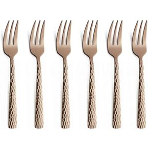 Amefa Felicity PVD Kuchengabel Set 6-teilig Rose PVD Dessertgabel Set für 6 Personen Dessertgabeln Dessertbesteck Amefa Felicity PVD Kuchengabel Set 6-teilig Rose PVD Dessertgabel Set für 6 Personen Dessertgabeln Dessertbesteck